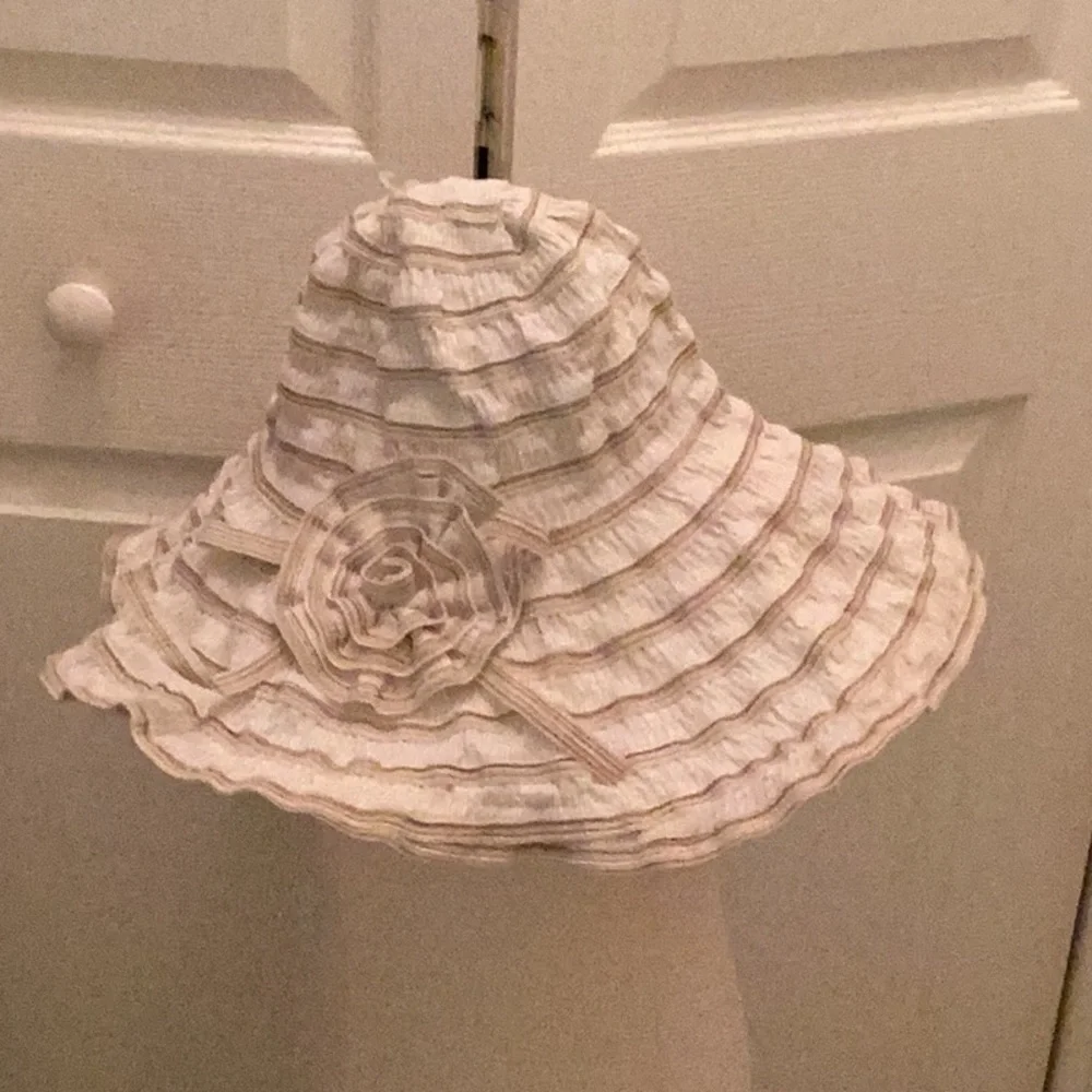 🌻NWOT So Much Fun Vintage Style Floppy Hat Gently Perfect Gift 🌻 - Picture 5 of 8